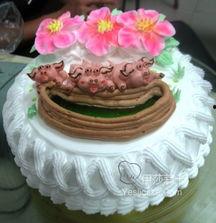 蛋糕一家三口图片,共享幸福蛋糕时光